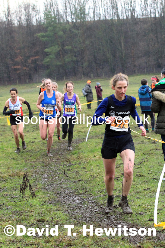 Senior womens 2022 North Eastern Harrier League, Thornley Farm, Peterlee, County Durham. Photo: David T. Hewitson/Sports for All Pics